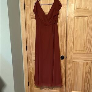 Celebrate DB Studio Rust  Formal Dress
